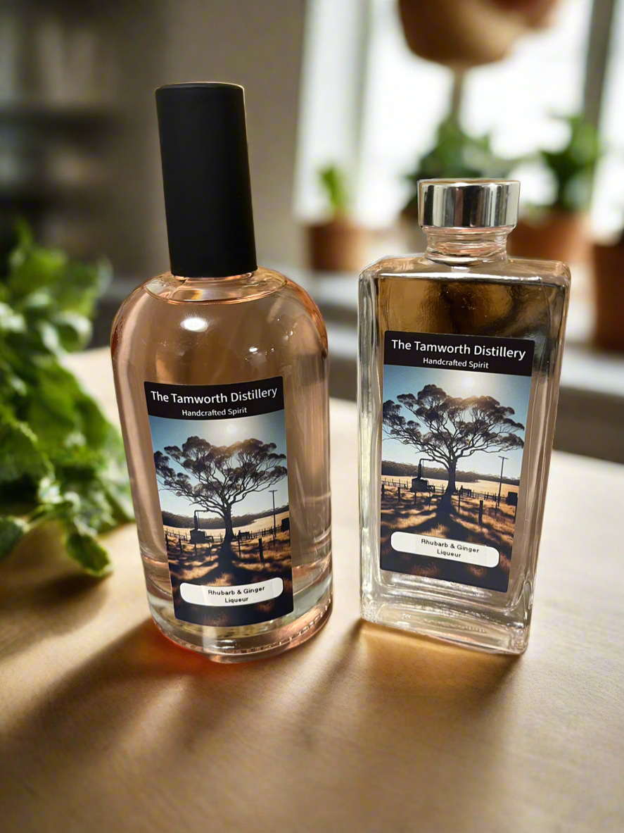 Rhubarb and Ginger Liqueur